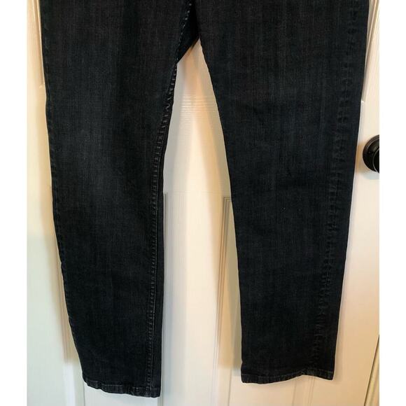 Perry Ellis Portfolio Jeans Dark Wash Straight Leg Dressy Casual Men's 34x32 - Picture 3 of 7